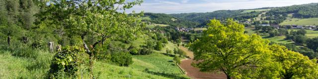 Paysage du Ségala à Terrou