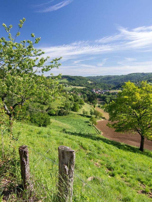 Paysage du Ségala à Terrou