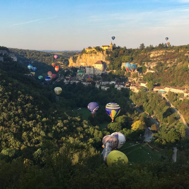 Rocamadour - Montgolfiades 2017