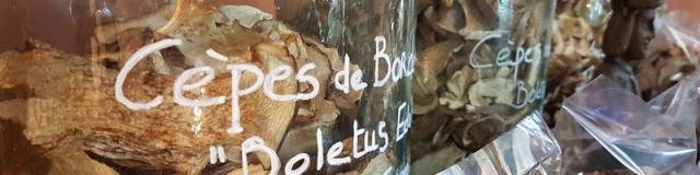 Les Jardins d'Eini - Champignons séchés et cuisinés