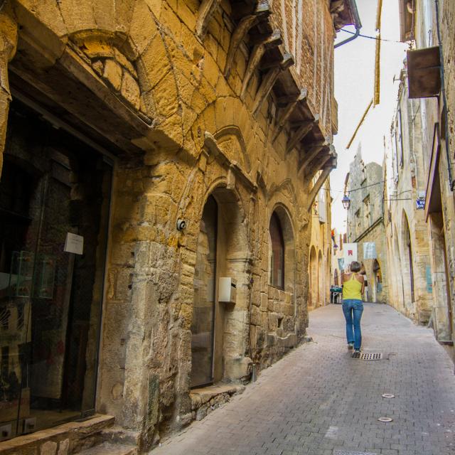 Balade dans les ruelles de Gourdon